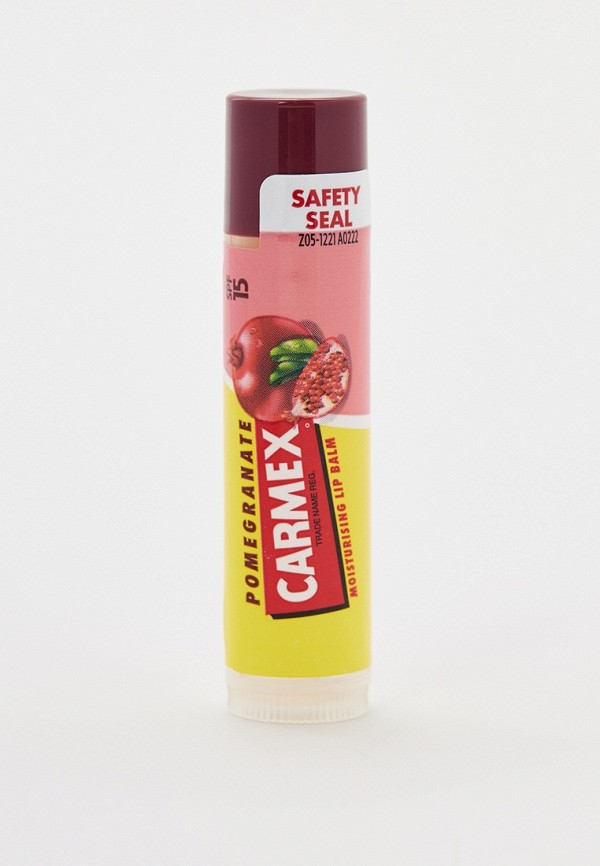 Бальзам для губ Carmex увлажняющий с ароматом граната и защитным фактором SPF15 в стике, 4.25 г