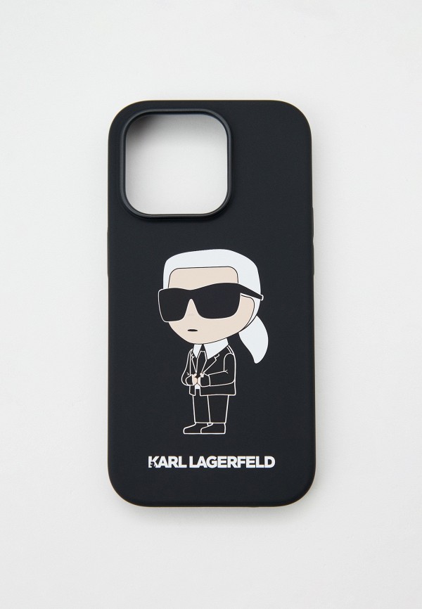 Чехол для iPhone Karl Lagerfeld 14 Pro, силиконовый силиконовый чехол голубоглазый барс на vivo v15 pro виво в15 про
