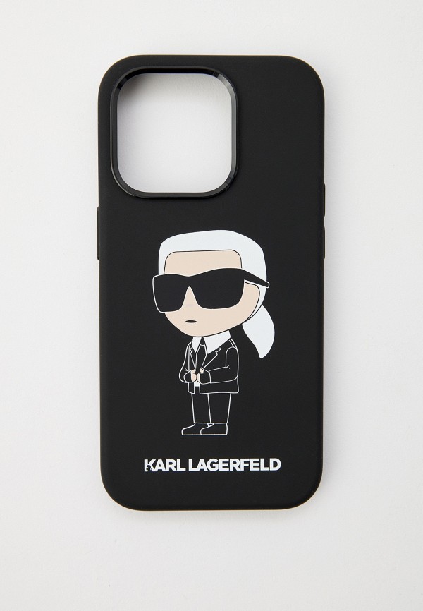 

Чехол для iPhone Karl Lagerfeld, Черный, 15 Pro, пластиковый