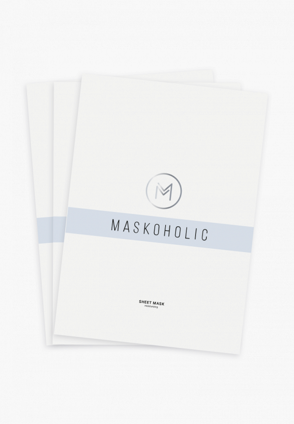 Набор масок для лица Maskoholic с пептидным комплексом EYE REGENER®, с лифтинг эффектом для лица и шеи, 3*48 г