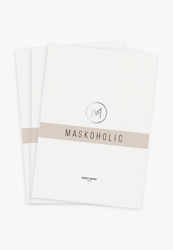 Набор масок для лица Maskoholic с пептидным комплексом EYE REGENER®, с лифтинг эффектом для лица и шеи, 3*48 г