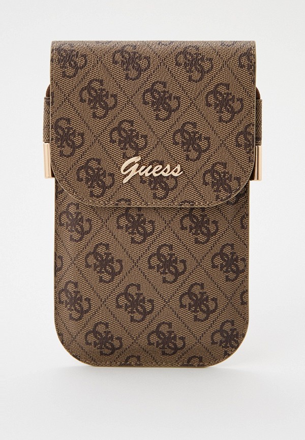 

Чехол для телефона Guess, Коричневый, Wallet Bag