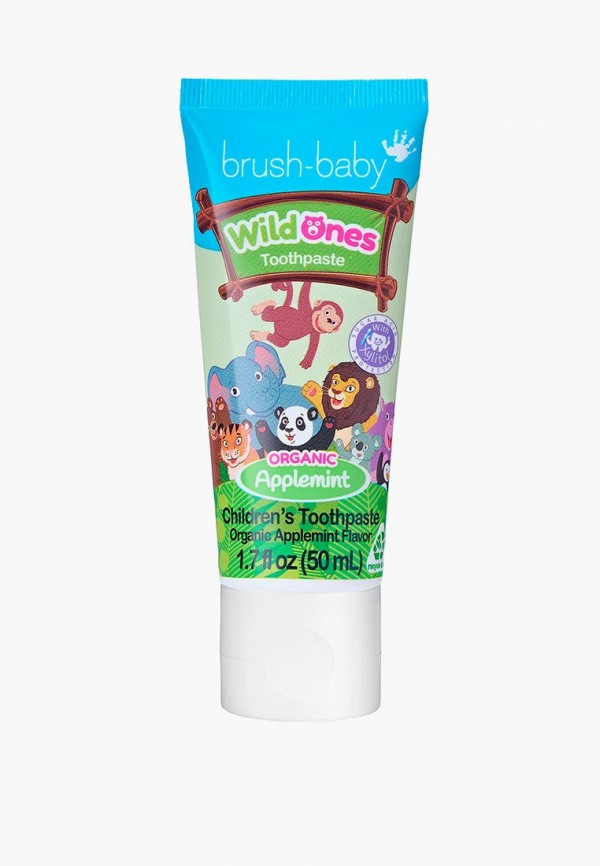 Зубная паста Brush-Baby WildOnes Organic Applemint 3+, 50 мл