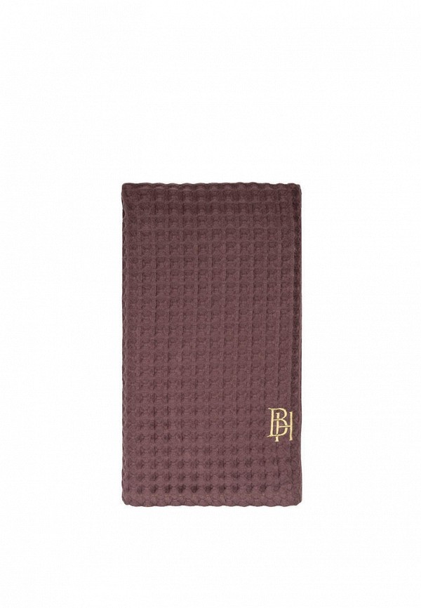 

Полотенце Bellehome, Коричневый, вафельное Chocolate BH, 90х160