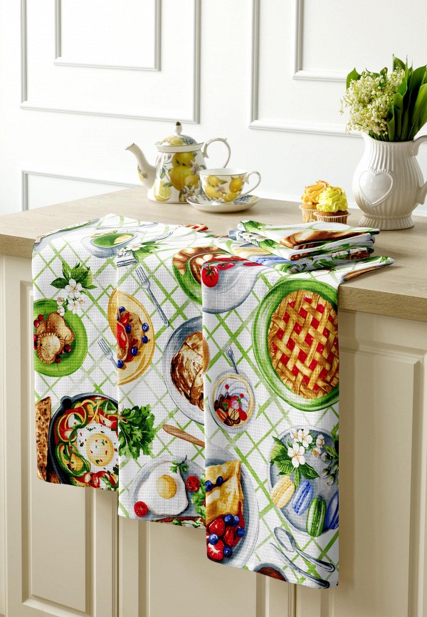 фото Набор полотенец кухонных mia cara