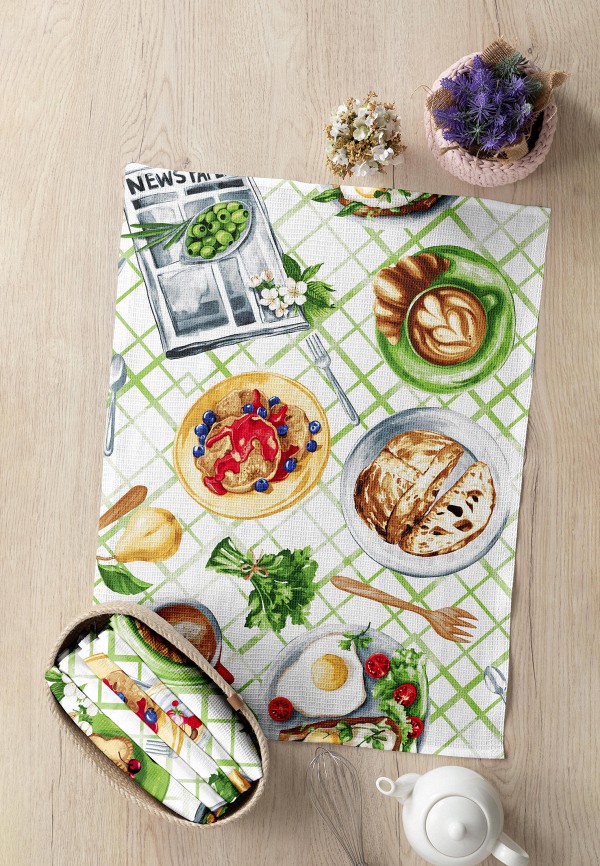 фото Набор полотенец кухонных mia cara