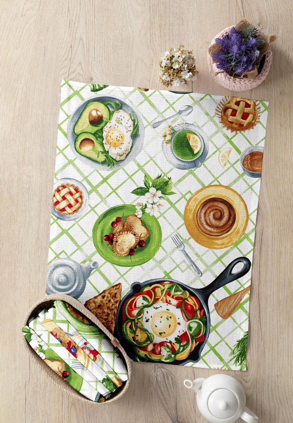 фото Набор полотенец кухонных mia cara