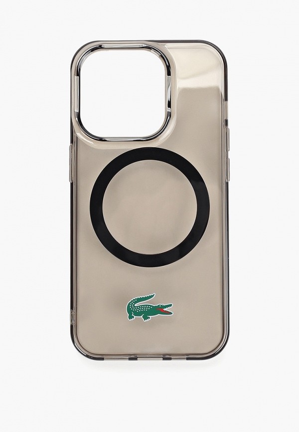 

Чехол для iPhone Lacoste, Черный, 15 Pro, с MagSafe