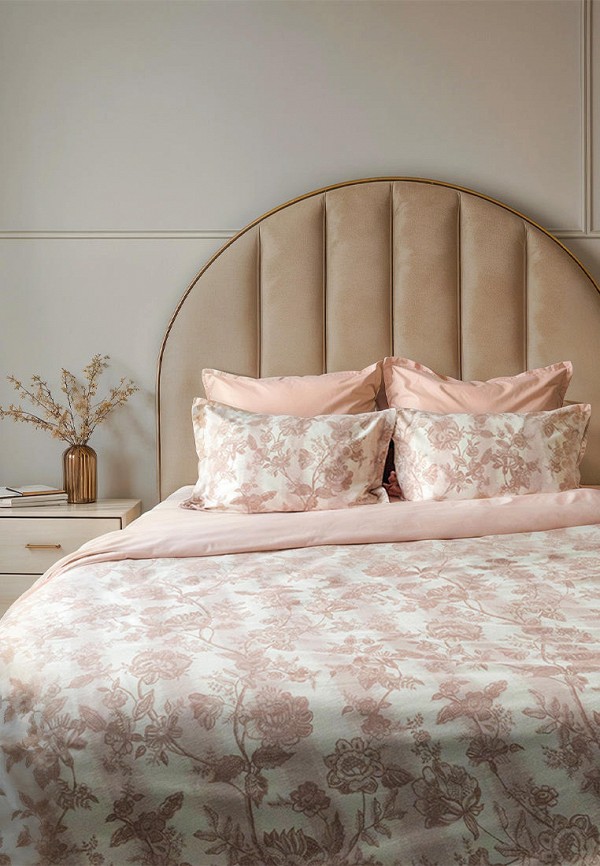 

Постельное белье Евро Bellehome, Розовый, Гризаль, чесаный хлопок