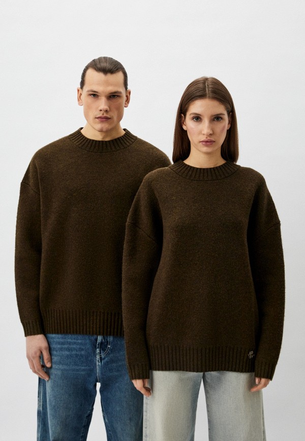 

Джемпер Berhasm, Хаки, Oversized Merino Wool