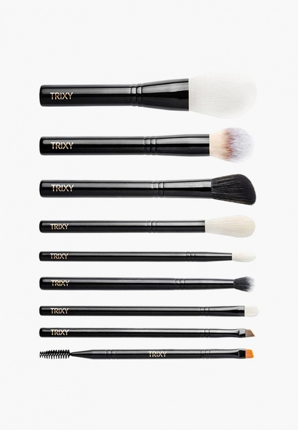 Набор кистей для макияжа Trixy Beauty FULL BOX 9 шт набор кистей для макияжа trixy beauty brush set blondies