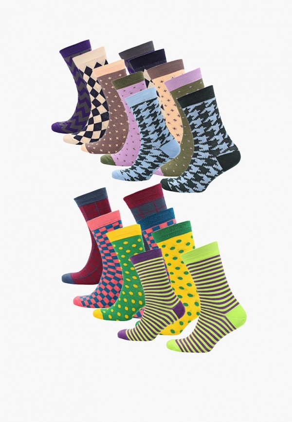 

Носки 9 пар bb socks, Разноцветный