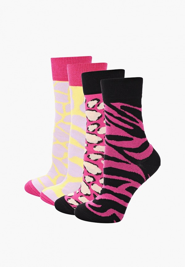 

Носки 4 пары bb socks, Разноцветный