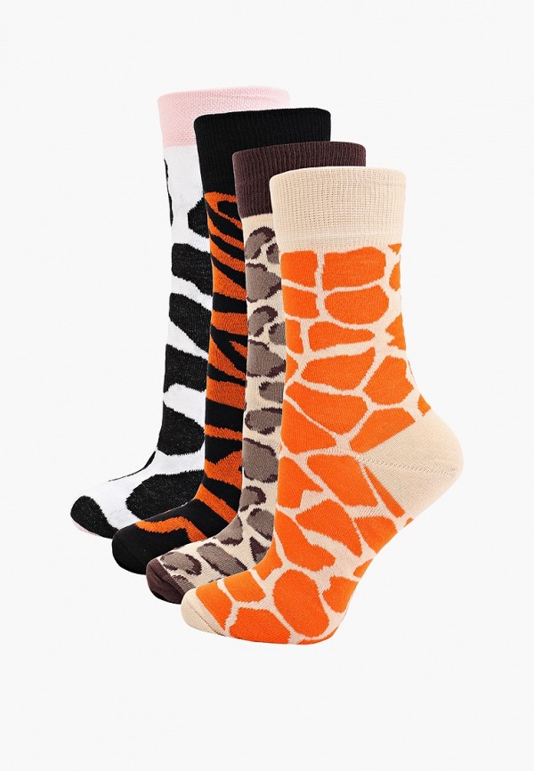 

Носки 4 пары bb socks, Разноцветный