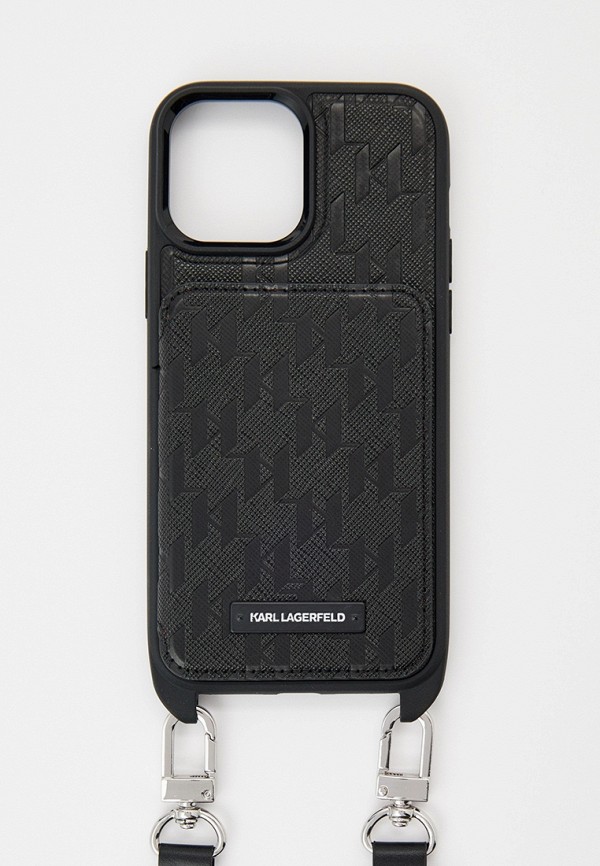 Чехол для iPhone Karl Lagerfeld 13 Pro Max, кросс-боди с кардслотом
