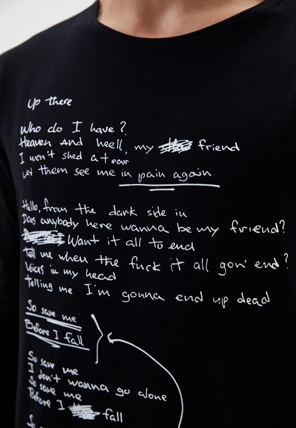 фото Лонгслив post ironic