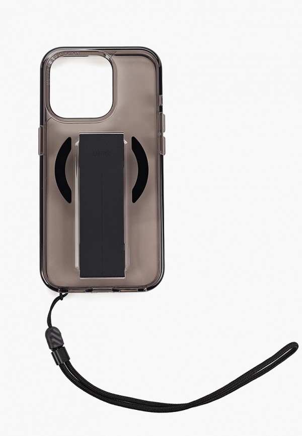 Чехол для iPhone Uniq 15 Pro, Heldro Mag с MagSafe, с ремешком на руку чехол uniq heritage для apple iphone x black