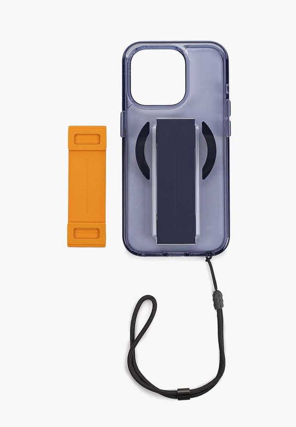 Чехол для iPhone Uniq 15 Pro, Heldro Mag с MagSafe, с ремешком на руку