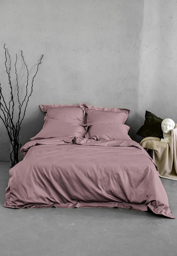 

Постельное белье 1,5-спальное Bellehome, Коричневый, Стефания Mokko, сатин-премиум