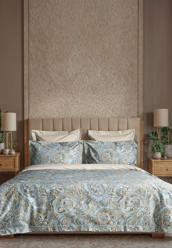 

Постельное белье Евро Bellehome, Разноцветный, Монпелье сатин