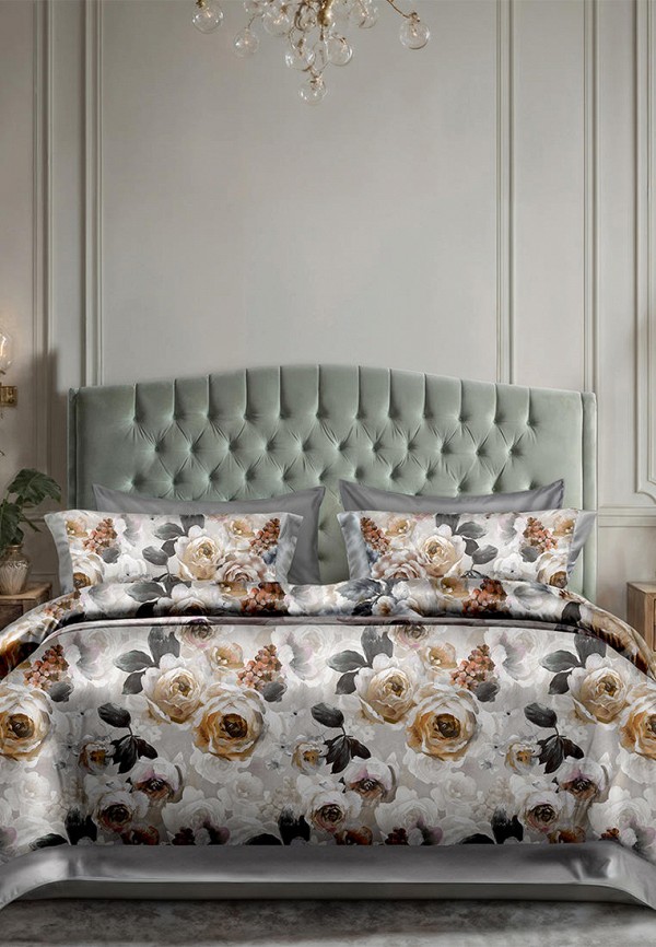 

Постельное белье Евро Bellehome, Разноцветный, Мартина сатин-премиум