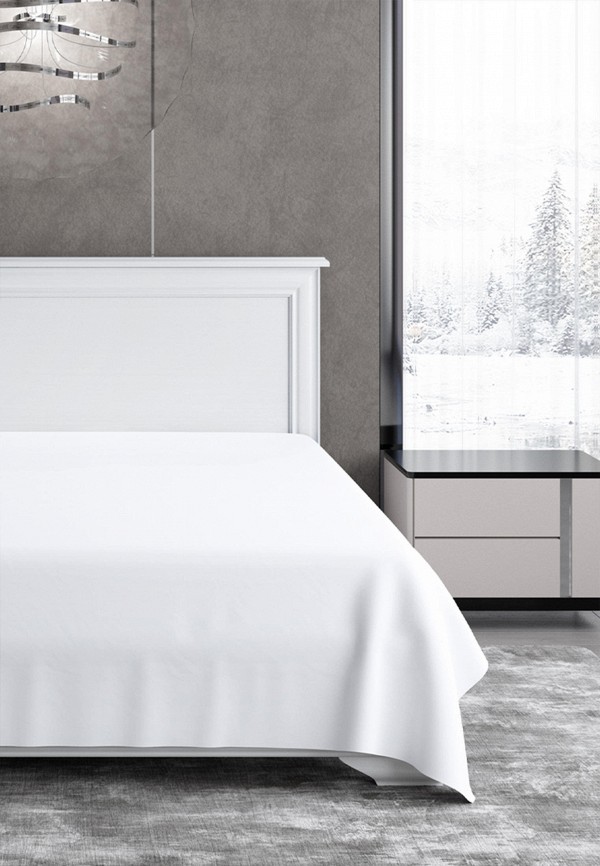 фото Простыня 1,5-спальная soft silver