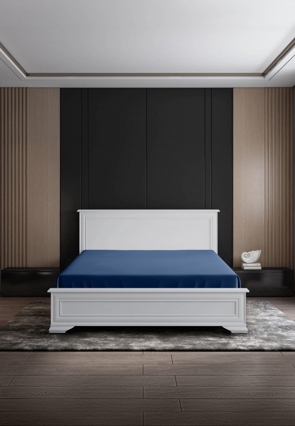 Простыня 2-спальная Soft Silver