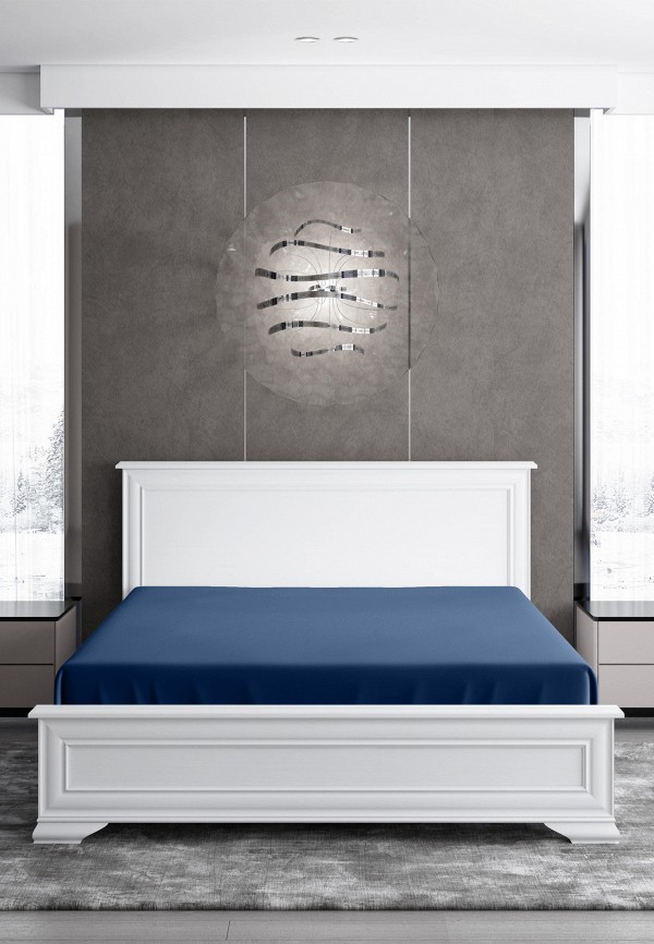 фото Простыня 2-спальная soft silver