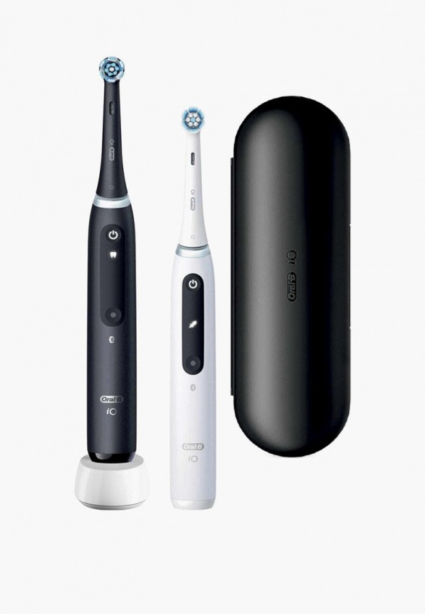 Комплект электрических зубных щеток Oral B iO 5 DUO Black and White