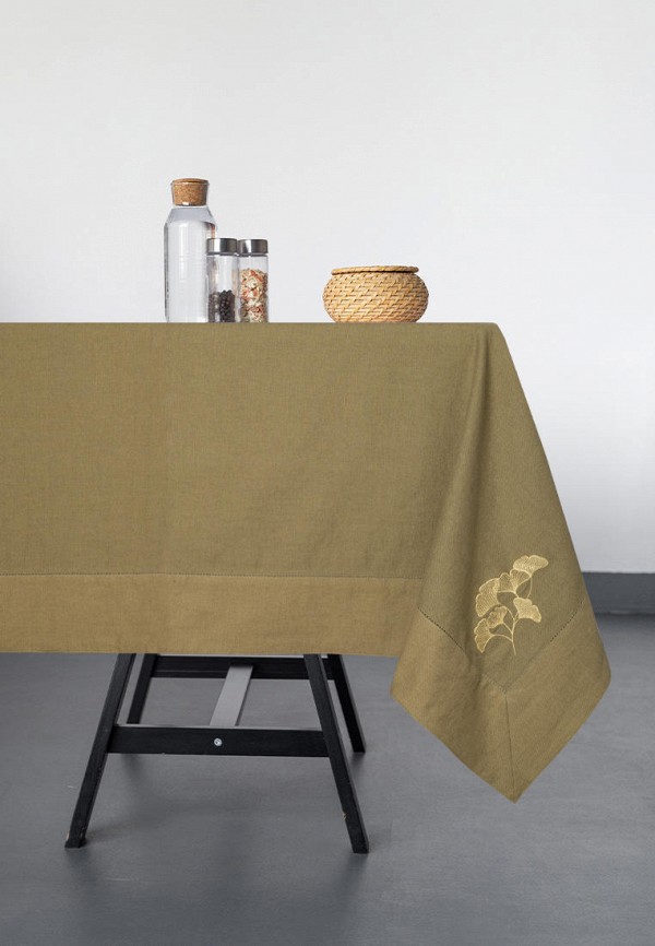 

Скатерть Bellehome, Зеленый, Fan flower 140х170