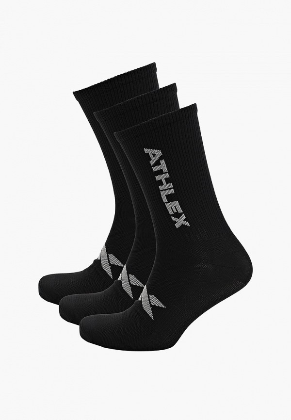 Носки 3 пары Athlex цвет Черный 