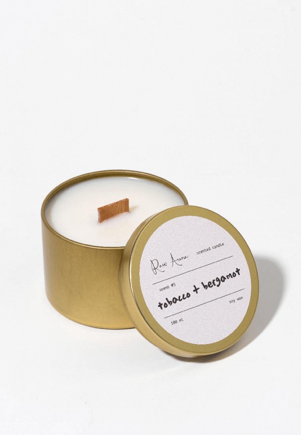 Свеча ароматическая Raw Aroma Tobacco&Bergamot ароматическая свеча exotic bergamot свеча 552г