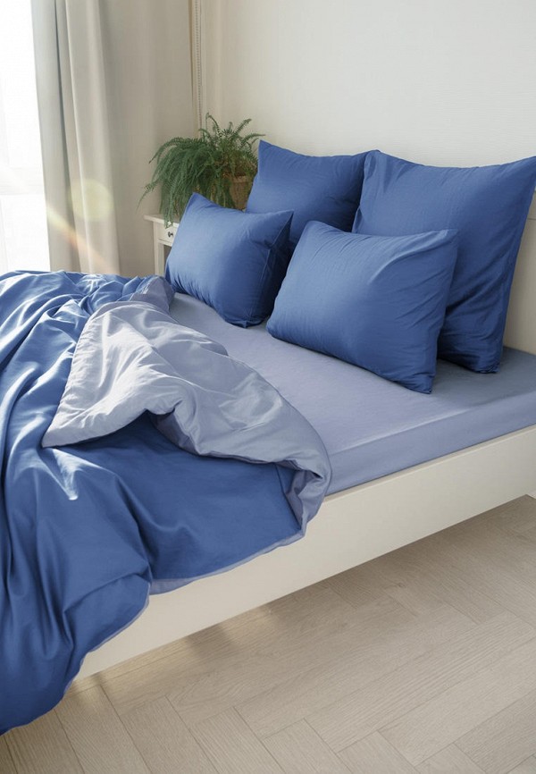 Простыня Евро DeNastia голубой, размер 00, фото 3