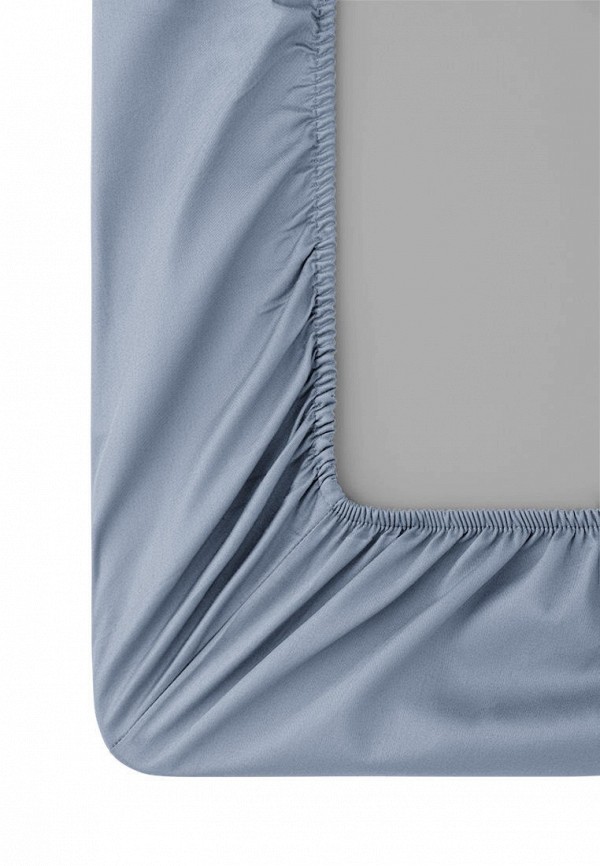 Простыня Евро DeNastia голубой, размер 00, фото 4