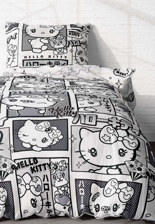 Постельное белье 1,5-спальное Непоседа Hello Kitty