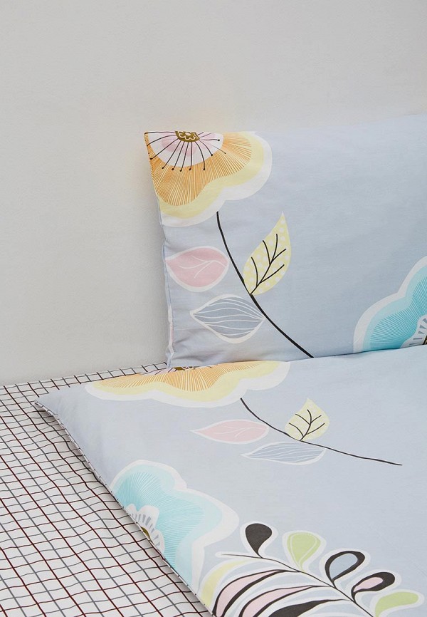 

Постельное белье 1,5-спальное Sulyan home textile, Голубой, "ЦВЕТОЧНЫЕ ОБЛАКА"