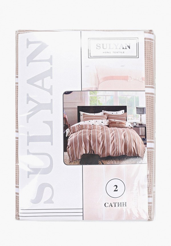 

Постельное белье 2-спальное Sulyan home textile, Бежевый, "КАНТРИ"