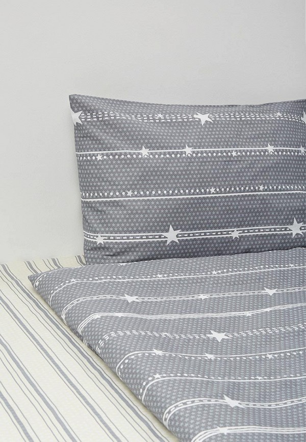 

Постельное белье Евро Sulyan home textile, Серый, "РАССВЕТ"