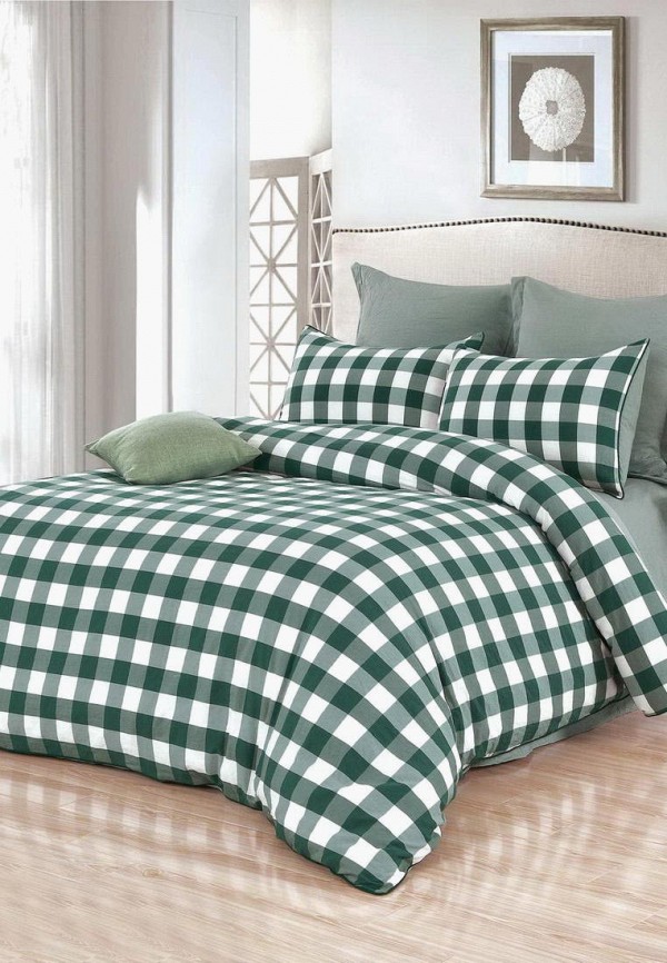 

Постельное белье Евро Sofi De Marko, Зеленый