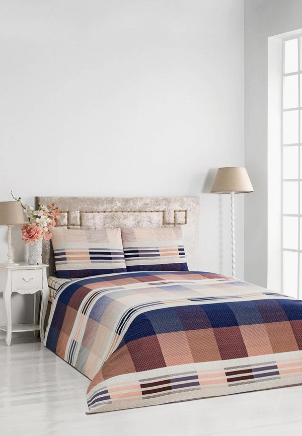 

Постельное белье 2-спальное Classic by T, Разноцветный, ЧАРЛИ