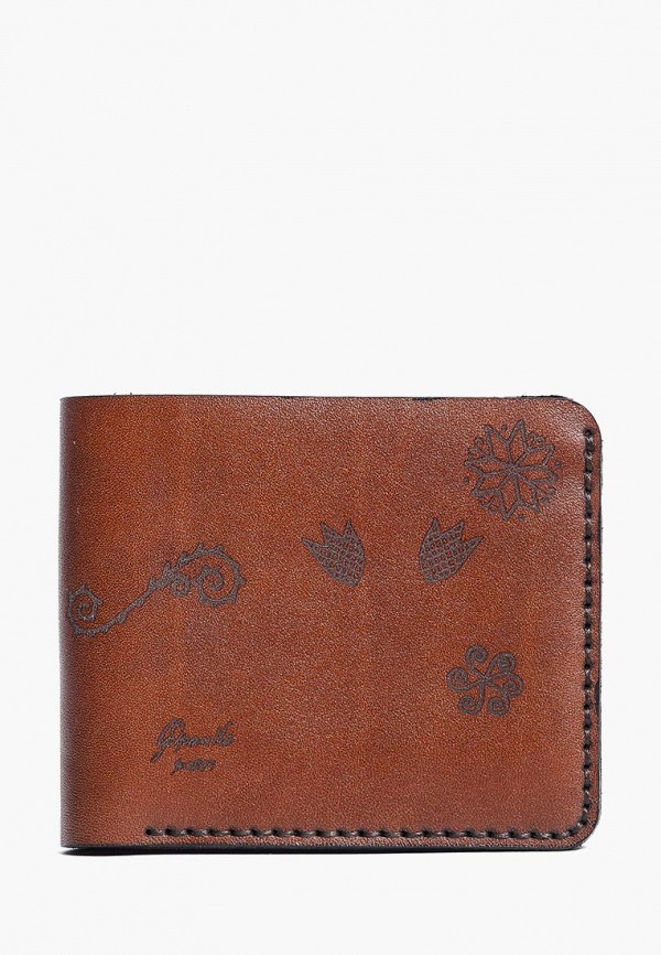 

Кошелек Franko, Коричневый, Tripilya small brown wallet