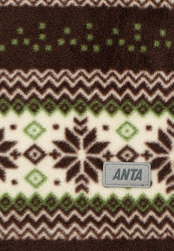 Шарф Anta цвет коричневый  Фото 2
