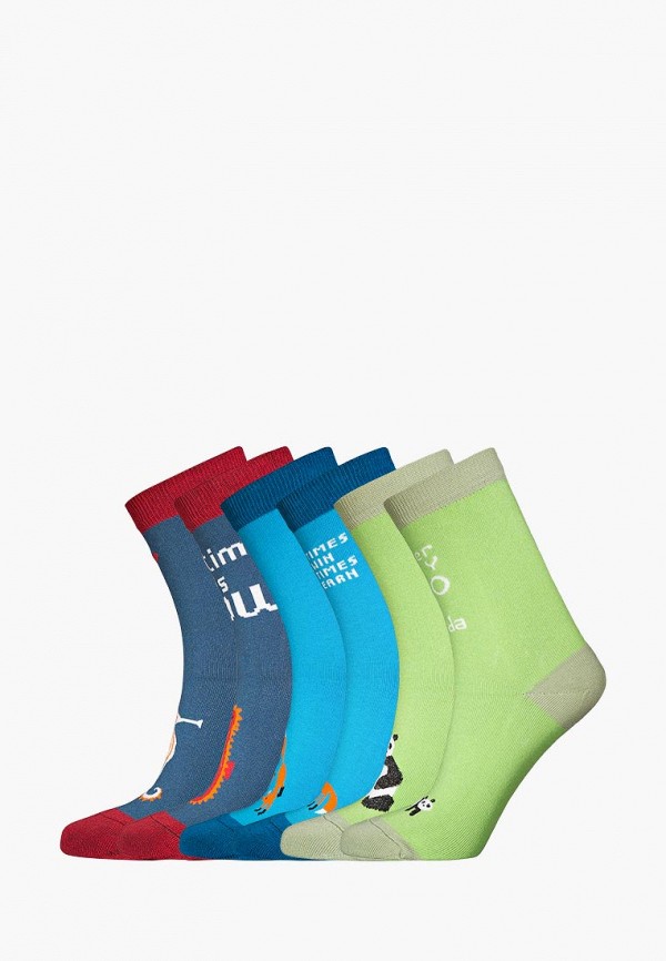 Носки 3 пары bb socks цвет разноцветный 