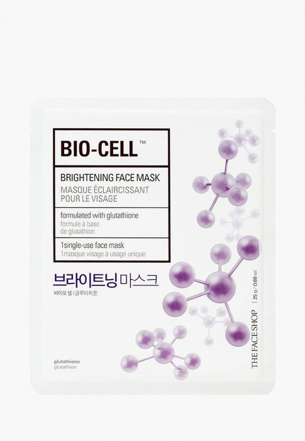 

Маска для лица Thefaceshop, Белый, BIO-CELL BRIGHTENING FACE MASK