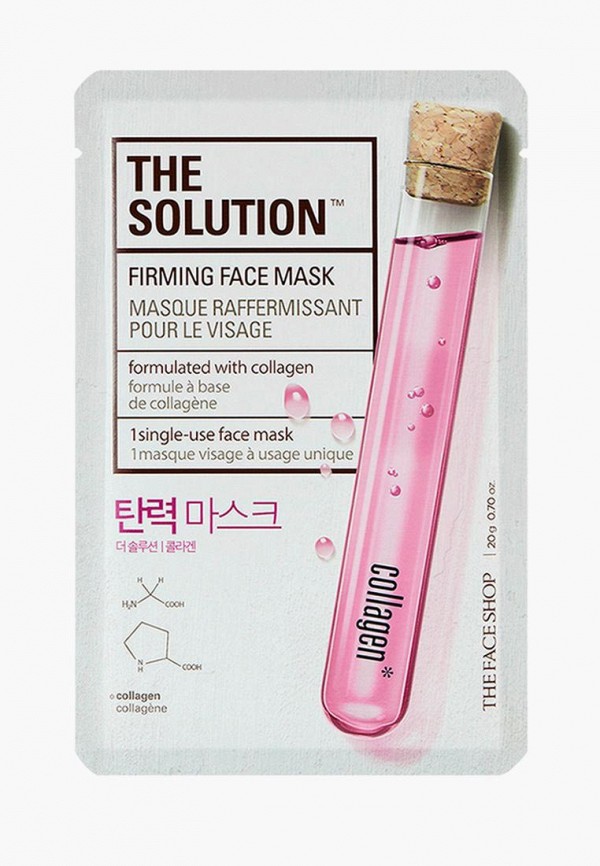 

Маска для лица Thefaceshop, Белый, THE SOLUTION FIRMING FACE MASK