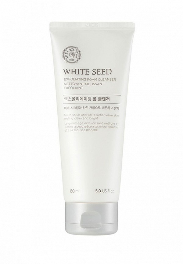 

Пенка для умывания Thefaceshop, Серый, WHITE SEED EXFOLIATING FOAM CLEANSER