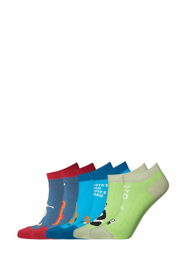 

Носки 3 пары bb socks, Разноцветный