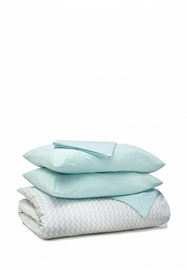 

Постельное белье 2-спальное Хлопковые Традиции, Бирюзовый