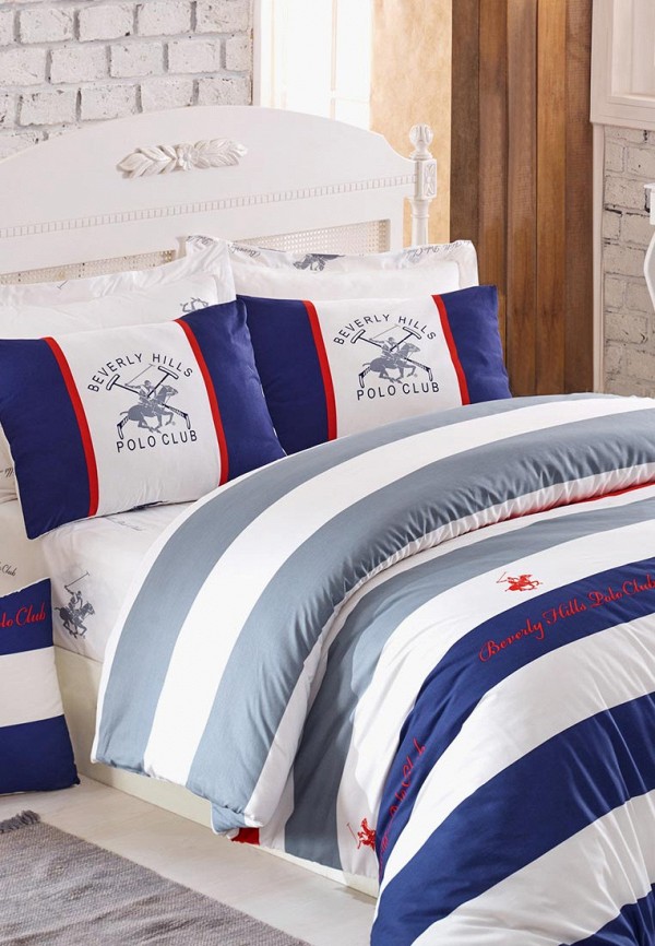 

Постельное белье 1,5-спальное Beverly Hills Polo Club, Мультиколор, Beverly Hills Polo Club MP002XU0E334