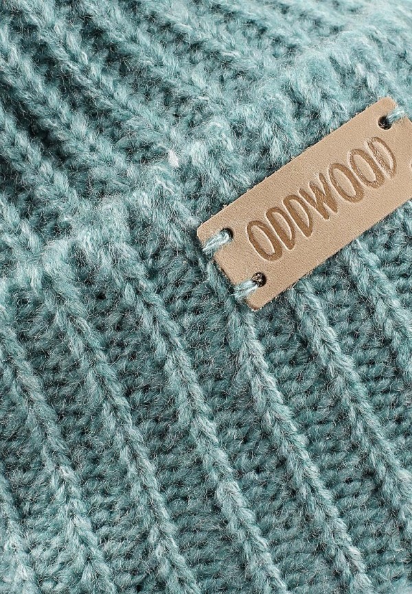 Шапка Oddwood цвет голубой  Фото 4